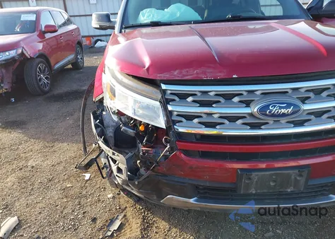 2018 Ford Explorer Xlt z USA, uszkodzony, nr VIN 1FM5K7D8XJGA96717